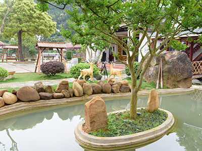 山莊游園